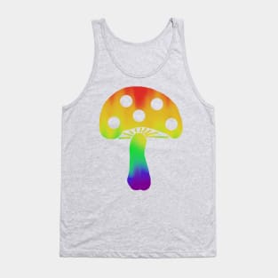 Rainbow Mushroom Tank Top